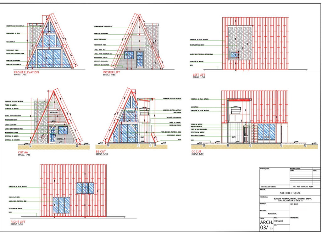 Plan Chalet Suisse A-Frame  – Dossier Complet Construction + Rendus 3D