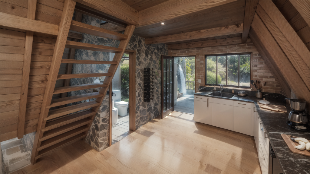 Plan Chalet Suisse A-Frame  – Dossier Complet Construction + Rendus 3D